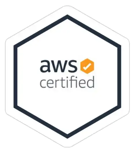 AWS certification badge